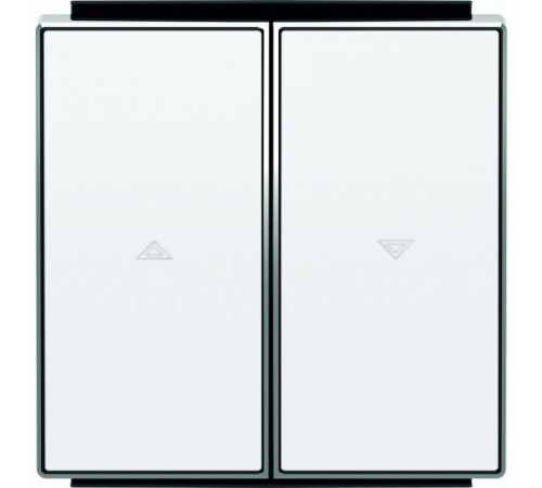 Выключатель управления жалюзи клавишный ABB Sky, белый 8144.1 - 8544 BL