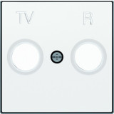 Розетка TV-R проходная ABB Sky, белый 8150.7 - 8550 BL