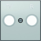 Розетка TV-R единственная ABB Sky, серебряный 8150 - 8550 PL