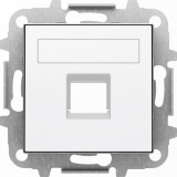 Розетка телефонная одинарная RJ12 ABB Sky, белый 2017.2 - 8518.1 BL