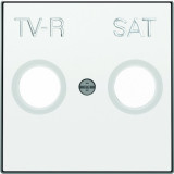 Розетка TV-R/SAT проходная ABB Sky, белый 8151.8 - 8550.1 BL