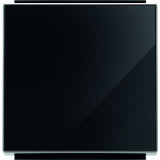 Выключатель одноклавишный из 3-х мест (перекрестный) ABB Sky, 10 А, черное стекло 8110 - 8501 CN