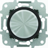 Светорегулятор универсальный поворотный 60 - 500 Вт, ABB Skymoon, черное стекло 8660 CN