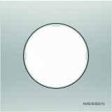 Рамка одинарная ABB Skymoon, 8671 OX, нержавеющая сталь
