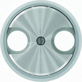 Розетка TV-R/SAT единственная ABB Skymoon, хром 8151.3 - 8650 CR