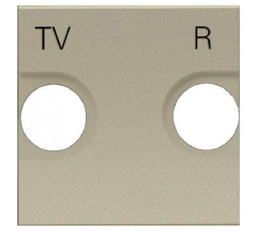 Розетка TV-R оконечная ZENIT (шампань) 8150.8 - N2250.8 CV