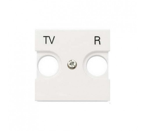 Розетка TV-R оконечная ZENIT (Белый) 8150.8 - N2250.8 BL