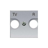 Розетка TV-R без фильтра ZENIT (серебристый) 8150 - N2250.8 PL