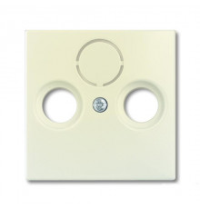 Розетка ТВ + радио оконечная ABB Basic 55, слоновая кость