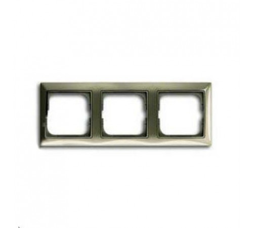 Рамка трехместная ABB Basic 55, maison бежевая