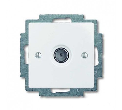 Розетка ТВ ABB Basic 55, белый