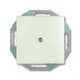 Заглушка с суппортом ABB Basic 55, шале-белый