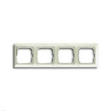 Рамка четырехместная ABB Basic 55, цвет шале-белый
