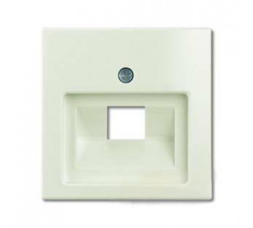 Розетка компьютерная RJ-45 1 выход ABB Basic 55, шале-белый