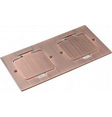 Donel Лючок Surface 4 мод. (2 мод. 45х45 мм.), красная медь, IP44
