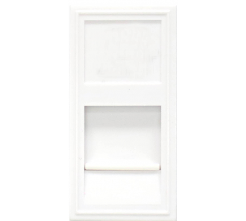 Donel Розетка DEC RJ45 UTP кат.5e, 1мод., бел. (22.5х45мм)