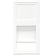 Donel Розетка DEC RJ45 UTP кат.6, 1мод., бел. матовая (22.5х45мм)