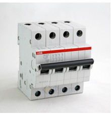 ABB Выключатель автоматический 4-полюсной SH204 B 13 2CDS214001R0135