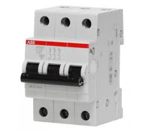 ABB Выключатель автоматический 3-полюсной SH203 C 40 2CDS213001R0404