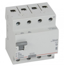 Legrand УЗО LRX3 ВДТ 30мА 25А 4П AC 402062