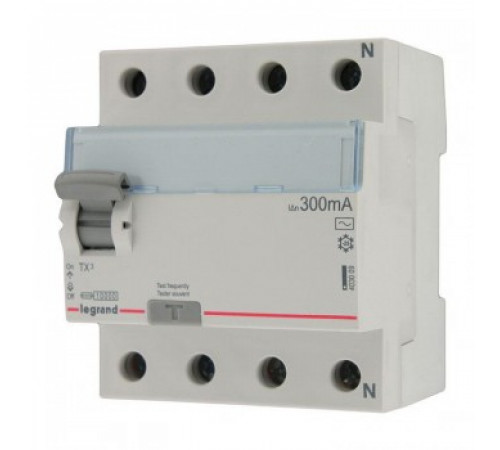 Legrand УЗО  ВДТ TX3 4п 25a 300ma -AC 403042 