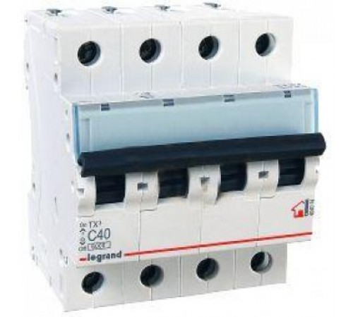 Legrand 404076 Авт.выкл.TX3 C63A 4П 6000