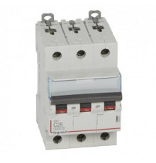 Legrand 407861 Авт.выкл.DX3 3П С25A 6000/10kA