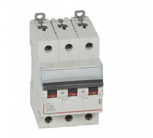 Legrand 407862 Авт.выкл.DX3 3П С32A 6000/10kA