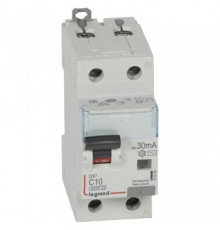 Legrand 411000 АВДТ DX3 1П+Н C10А 30MA-AC
