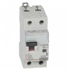 Legrand 411004 АВДТ DX3 1П+Н C25А 30MA-AC