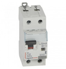 Legrand 411005 АВДТ DX3 1П+Н C32А 30MA-AC