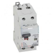 Legrand 411024 АВДТ DX3 1П+Н C16А 300MA-AC