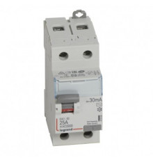Legrand УЗО 411504 ВДТ DX3 2П 25А 30мА-AC