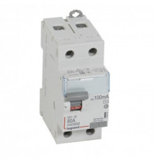 Legrand УЗО 411517 ВДТ DX3 2П 80А 100мА-AC