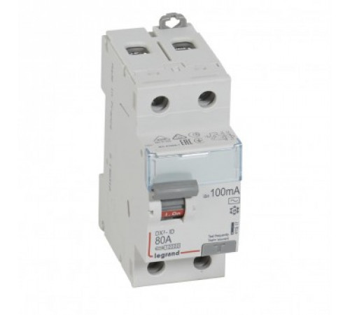 Legrand УЗО 411517 ВДТ DX3 2П 80А 100мА-AC