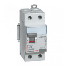 Legrand УЗО 411525 ВДТ DX3 2П 40А 300мА-AC