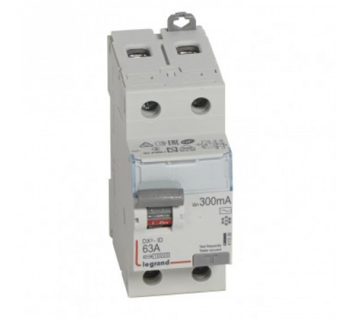 Legrand УЗО 411526 ВДТ DX3 2П 63А 300мА-AC