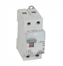 Legrand УЗО 411557 ВДТ DX3 2П 80А 30мА-A