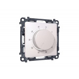 Терморегулятор с датчиком для теплого пола с подсветкой 16A-250V Ambrella Volt ALFA, Жемчуг