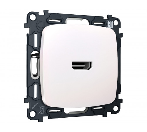 Розетка HDMI 2.0 40V/500mA 2.0GHz 5-18Gbit/s Ambrella Volt OMEGA, Жемчуг