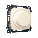 Светорегулятор универсальный 25-600W/LED 5-300W Ambrella Volt OMEGA, Бежевый матовый