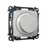 Светорегулятор универсальный 25-600W/LED 5-300W Ambrella Volt OMEGA, серебро глянец