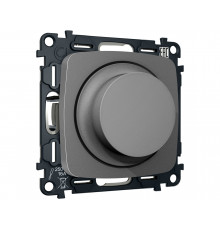 Светорегулятор универсальный 25-600W/LED 5-300W Ambrella Volt OMEGA, Антрацит серый