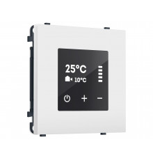 Терморегулятор сенсорный с датчиком для теплого пола AC 3500W 16A-250V Ambrella Volt SIGMA, Белый матовый
