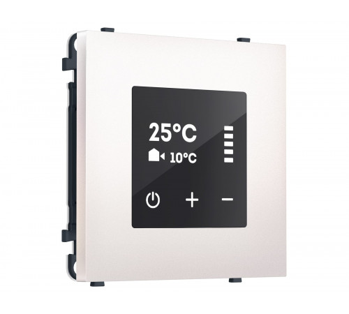 Терморегулятор сенсорный с датчиком для теплого пола AC 3500W 16A-250V Ambrella Volt SIGMA, Жемчуг
