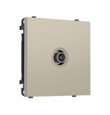 TV розетка оконечной 50-870 MHz 1dB Ambrella Volt SIGMA, Кашемир