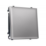1-кл перекрестный выключатель 10A-250V Ambrella Volt SIGMA, Сталь матовый