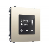 Терморегулятор сенсорный с датчиком для теплого пола AC 3500W 16A-250V Ambrella Volt SIGMA, Шёлк