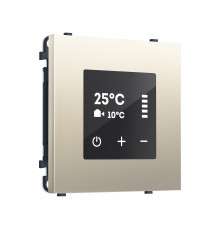 Терморегулятор сенсорный с датчиком для теплого пола AC 3500W 16A-250V Ambrella Volt SIGMA, Шёлк