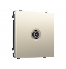TV розетка оконечной 50-870 MHz 1dB Ambrella Volt SIGMA, Шёлк